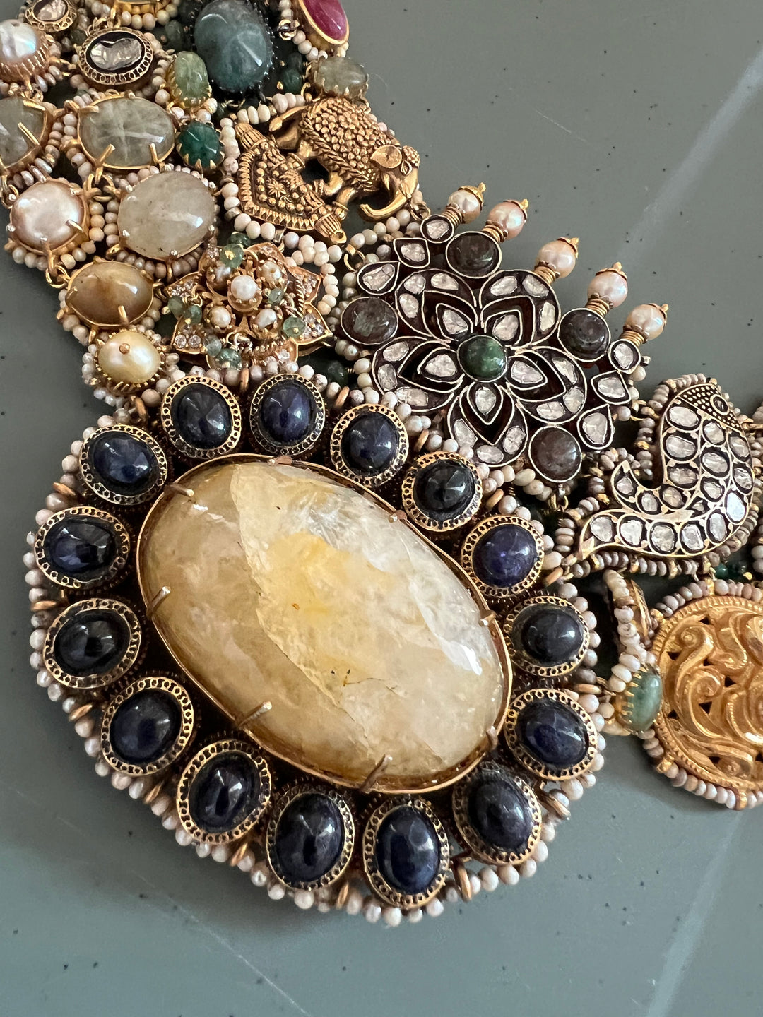 Victorian Silver Bridal Set | SHIVKA