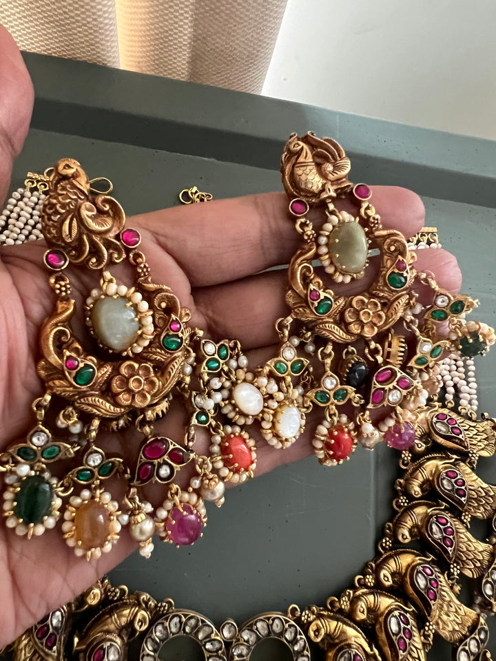 Victorian 925 Silver Necklace Set – Royal One Piece Only