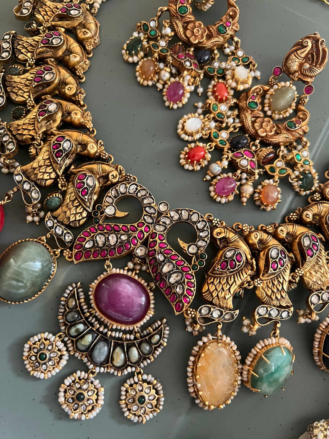 Victorian 925 Silver Necklace Set – Royal One Piece Only