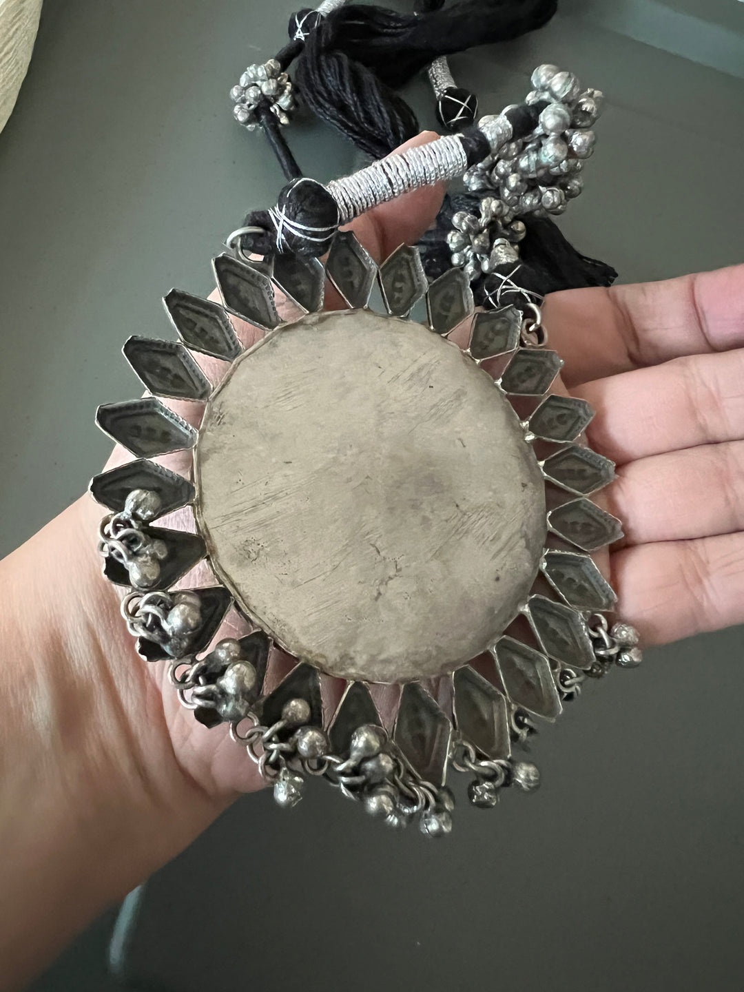 Statement Tribal Handpainted Necklace