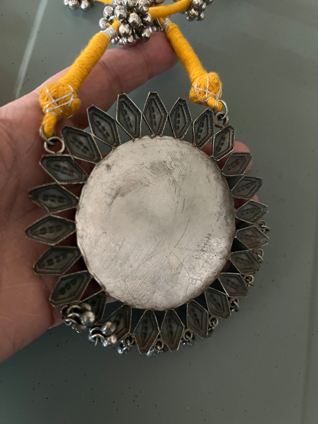 Statement Tribal Handpainted Necklace