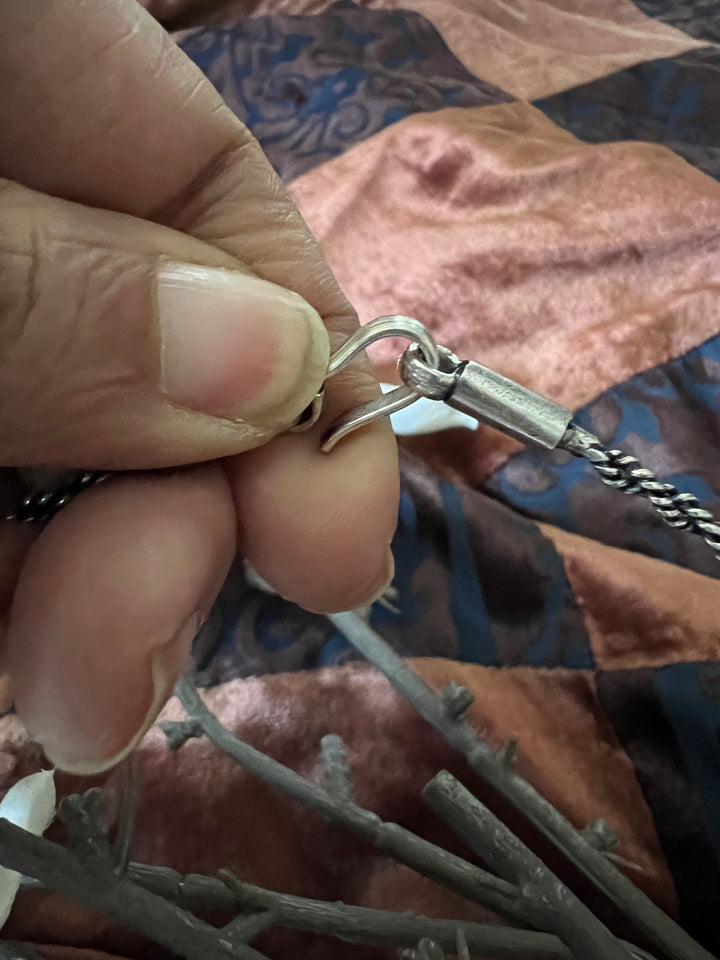 Pure 925 Silver Hasli Necklace