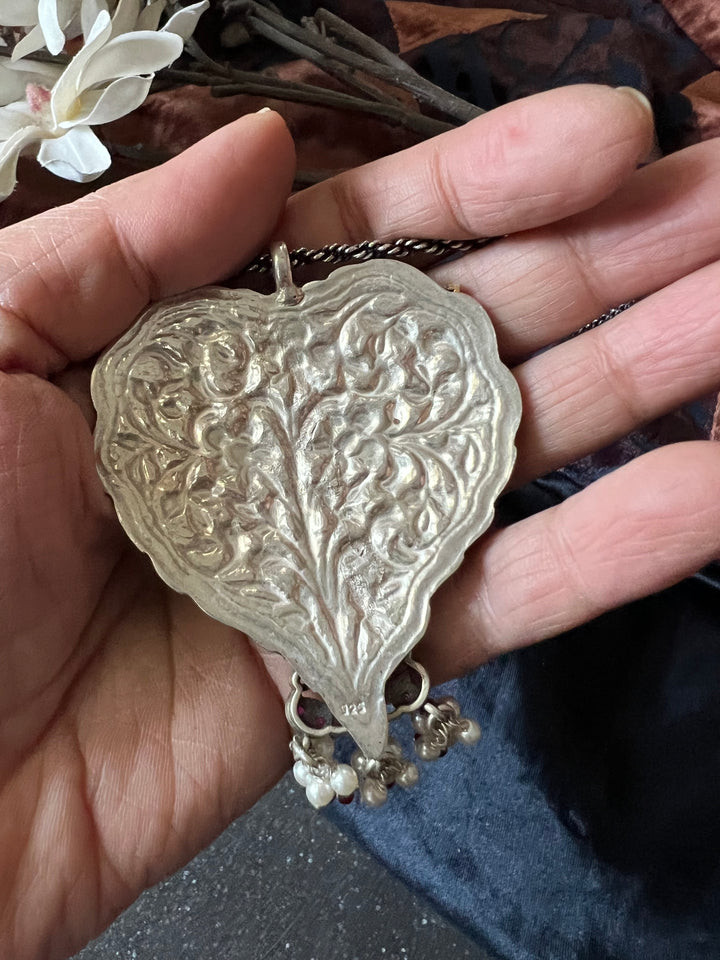 Pure 925 Silver Hasli Necklace