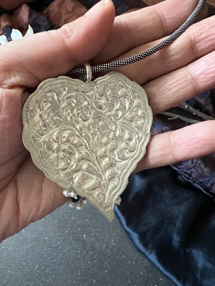 Pure 925 Silver Hasli Necklace