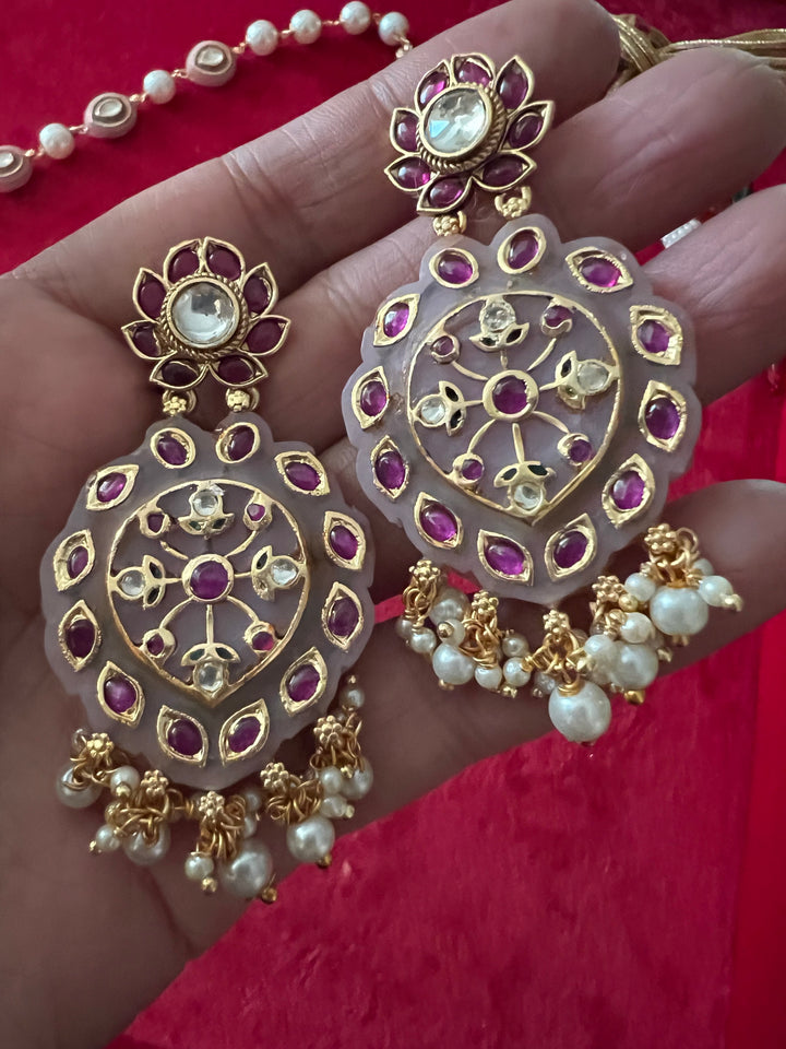 Exquisite Fusion Pendant Necklace Set - A Masterpiece of Elegance