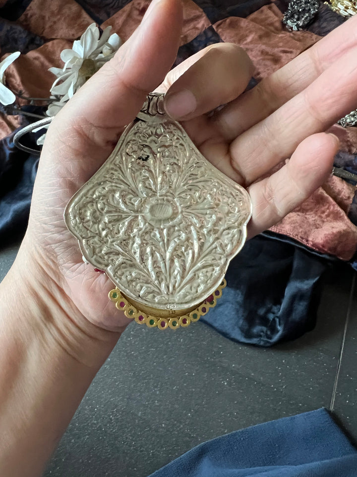 Pure 925 Silver Hasli Necklace