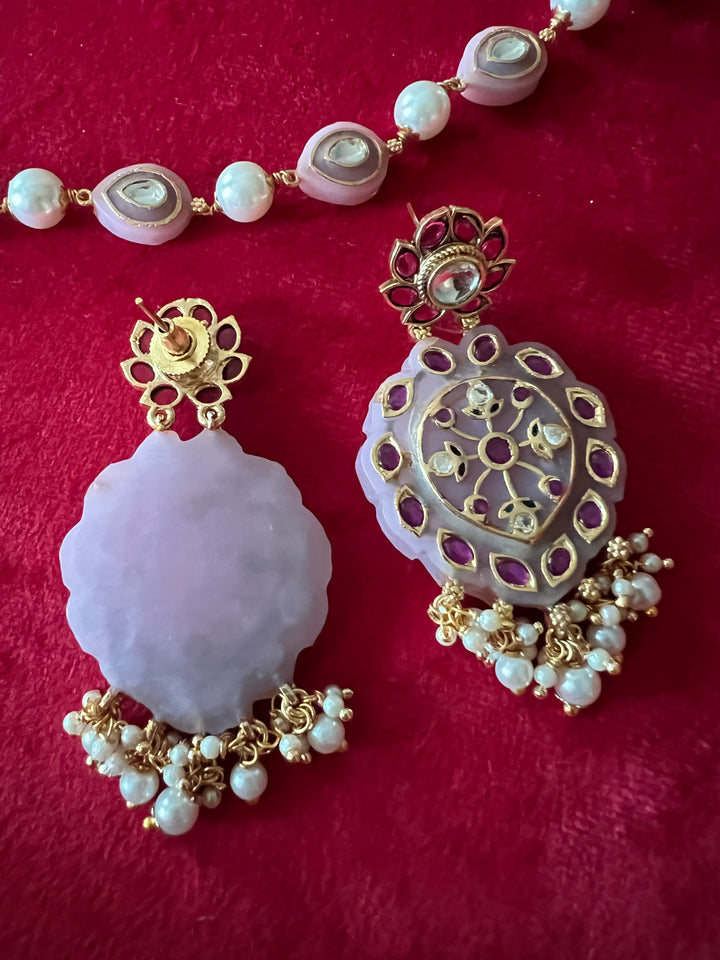 Exquisite Fusion Pendant Necklace Set - A Masterpiece of Elegance