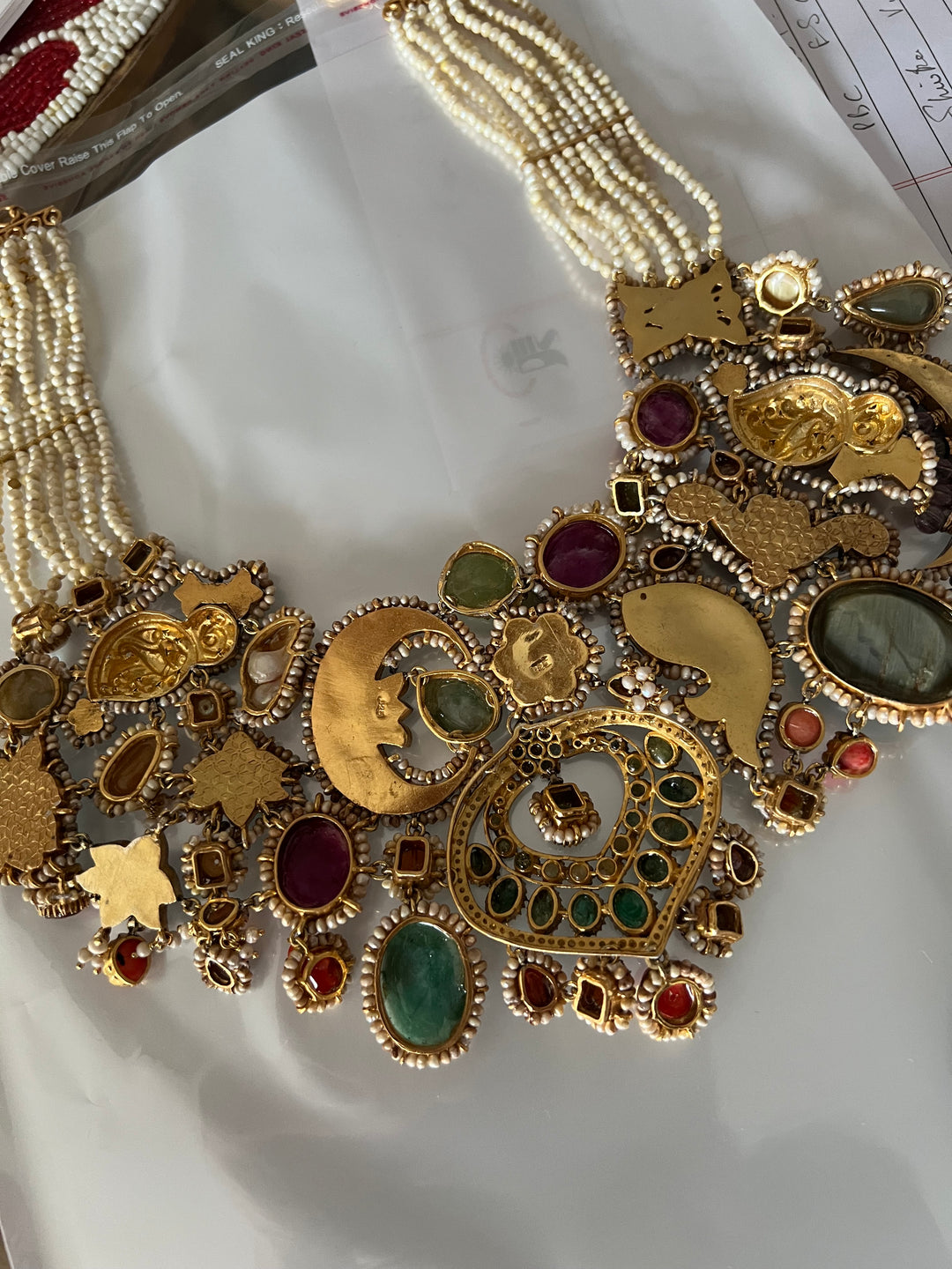 Victorian 925 Silver Necklace Set – Royal One Piece Only