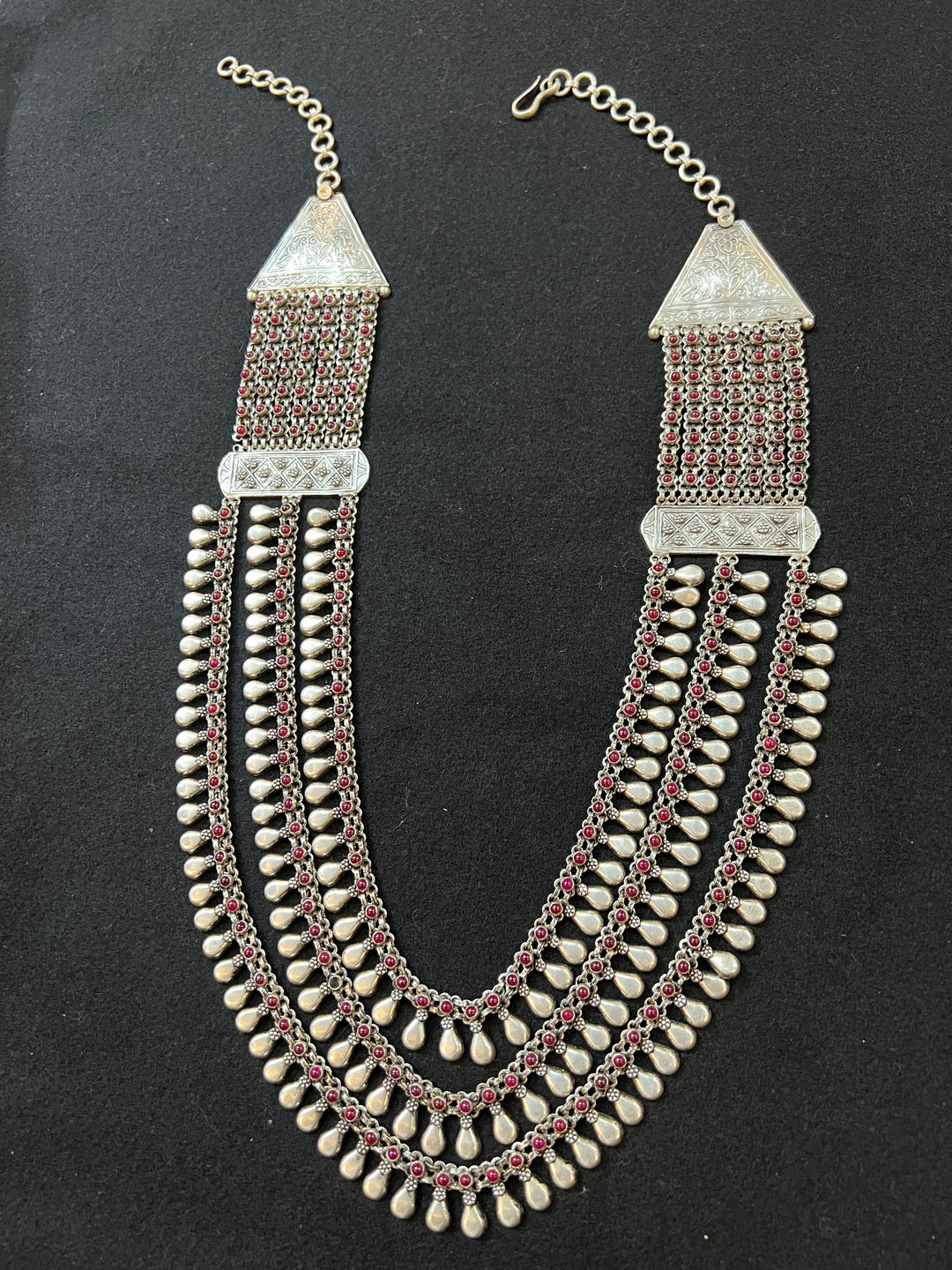 Statement Pure 925 Silver Necklace