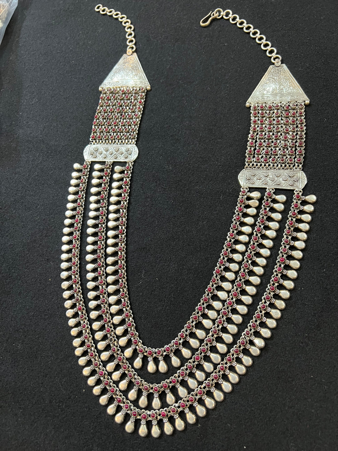 Statement Pure 925 Silver Necklace