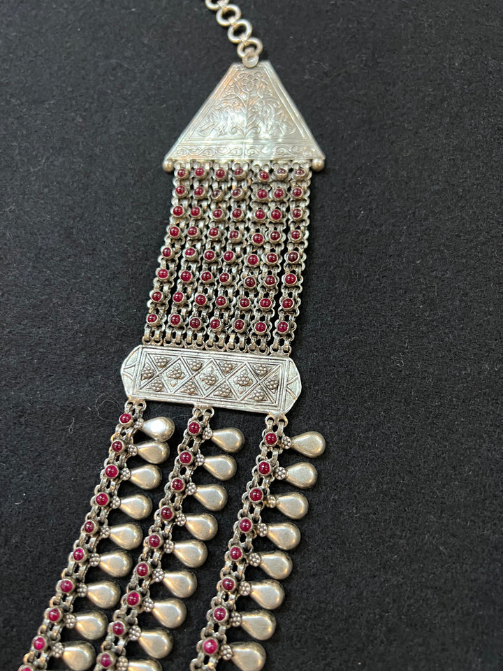 Statement Pure 925 Silver Necklace