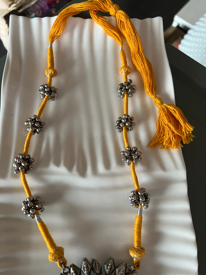 Statement Tribal Handpainted Necklace