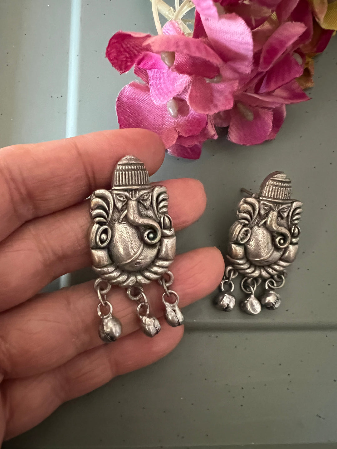 Ganpati Earrings