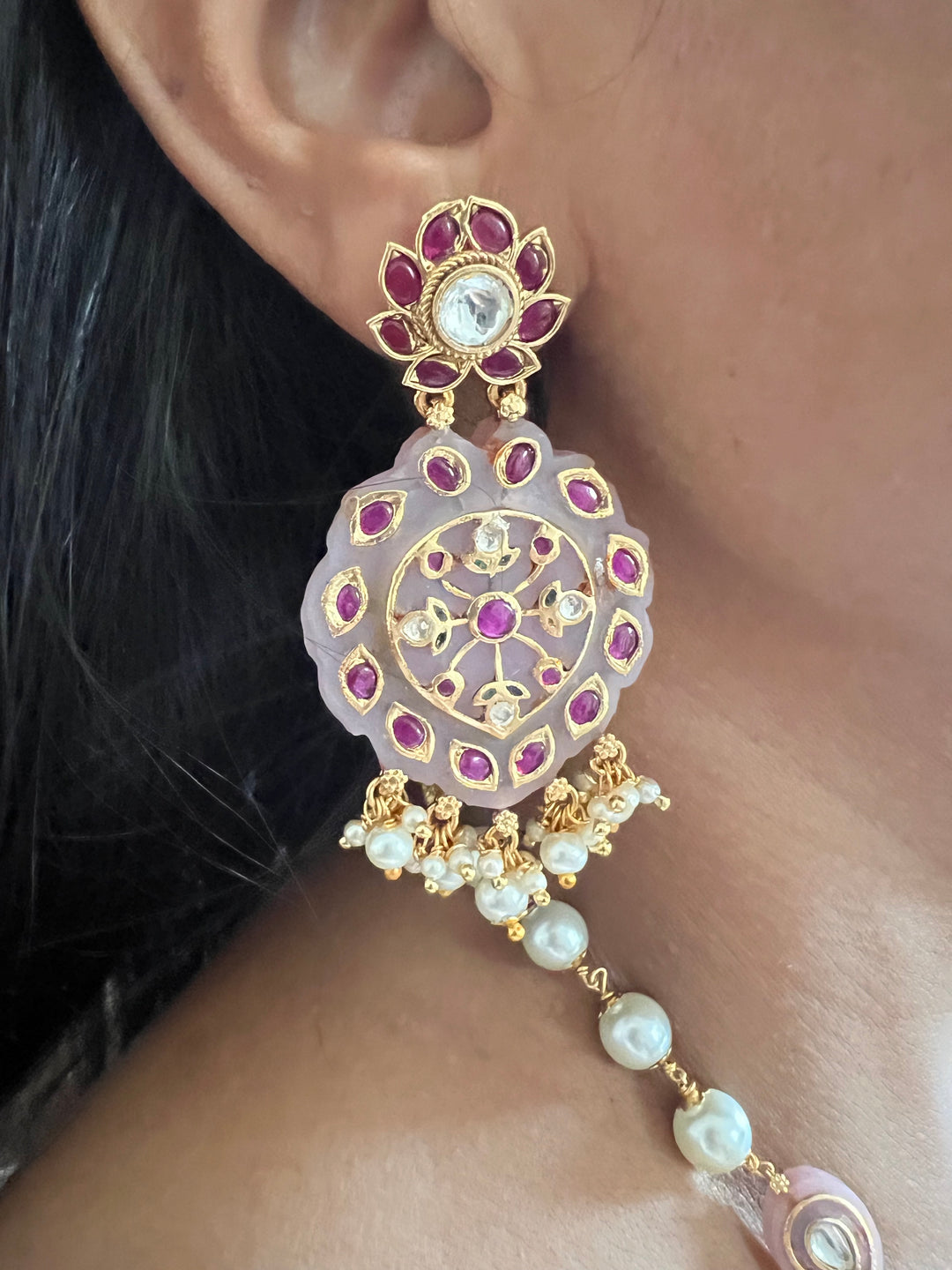 Exquisite Fusion Pendant Necklace Set - A Masterpiece of Elegance