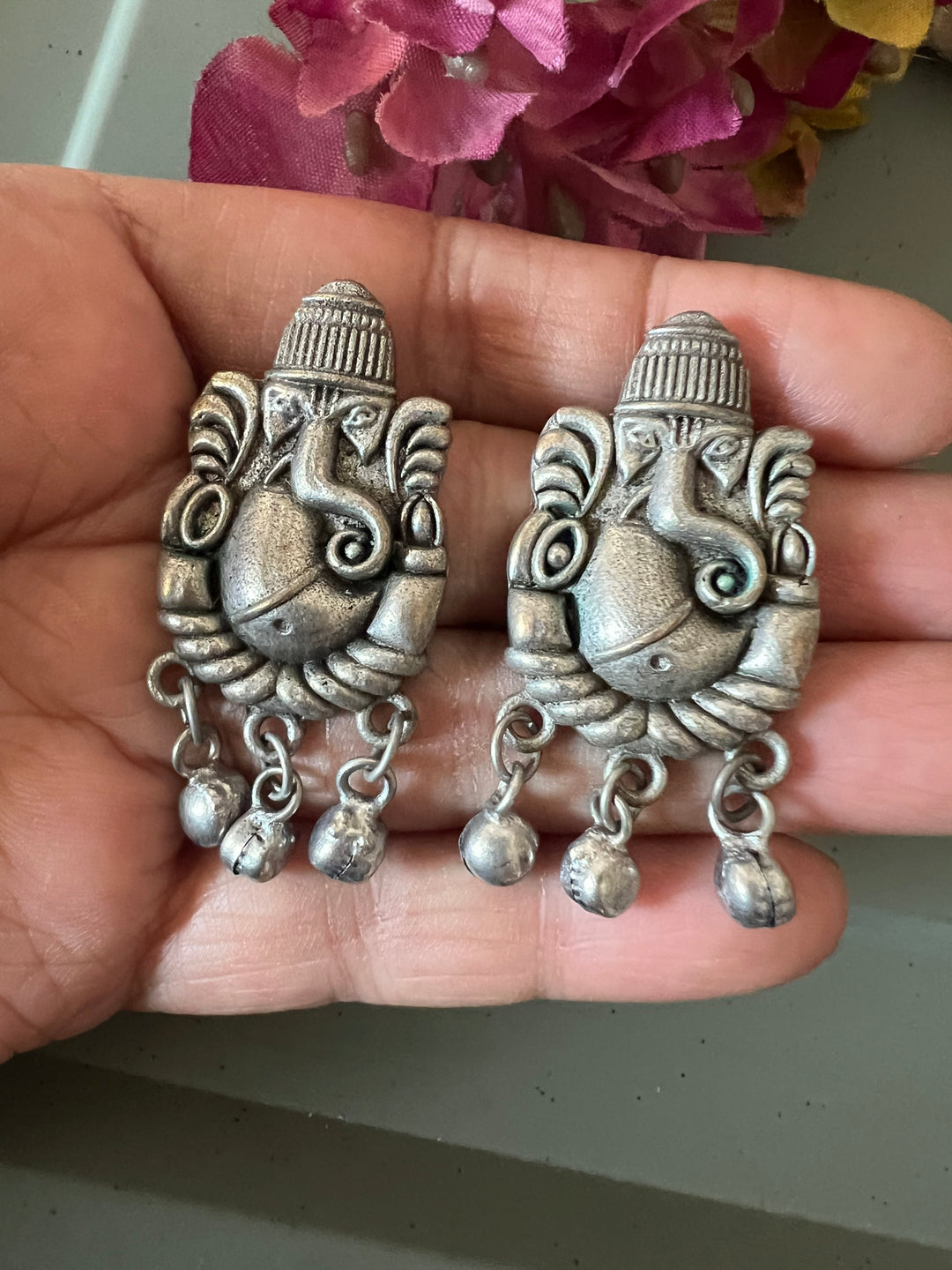 Ganpati Earrings