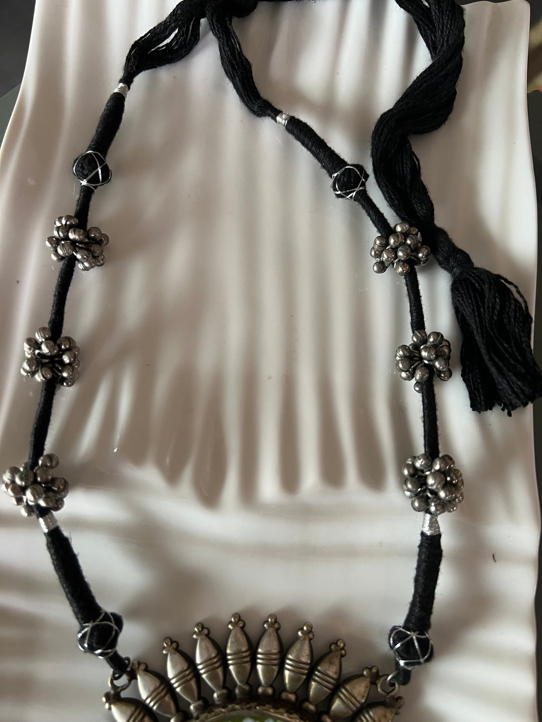 Statement Tribal Handpainted Necklace