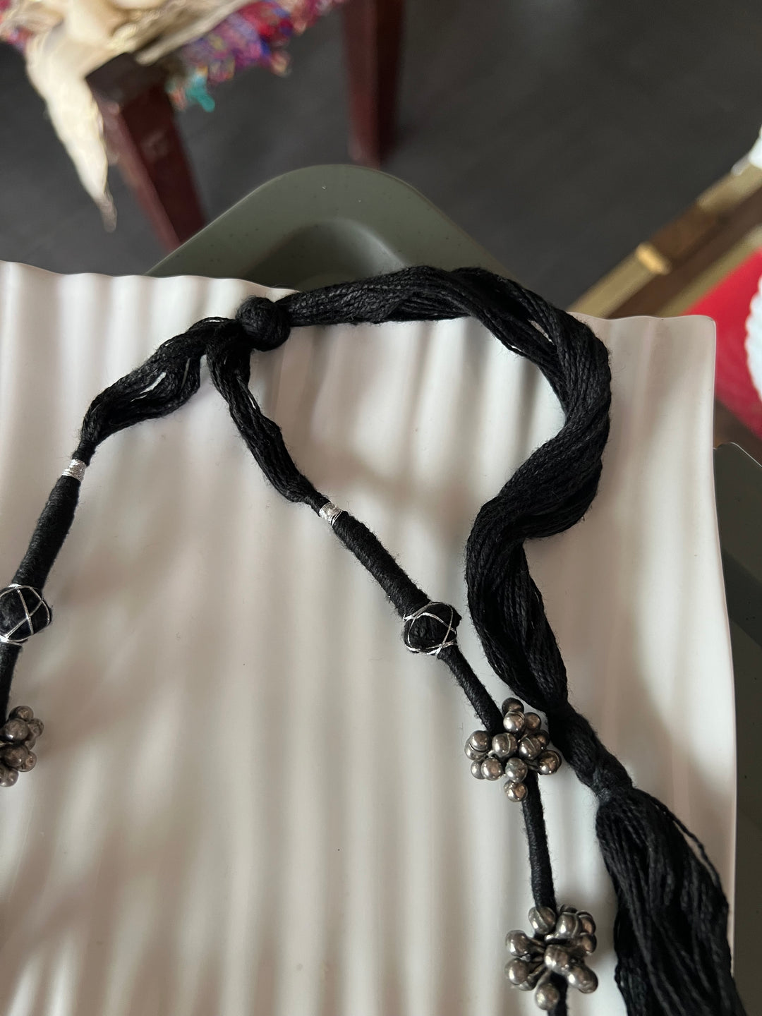 Statement Tribal Handpainted Necklace