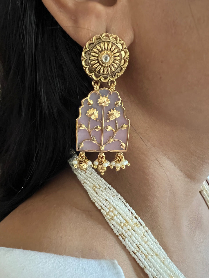 Exquisite Fusion Pendant Necklace Set - A Masterpiece of Elegance