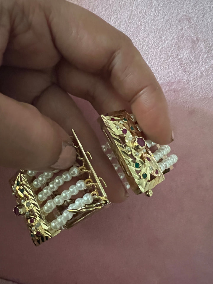 Bridal Elegance: Designer Premium Quality One-of-a-Kind Wedding Bracelet (High Finish)