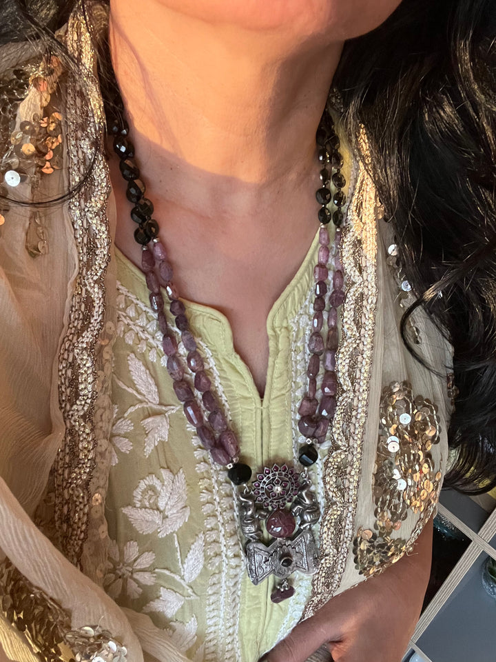 Scintillating Natural Ruby Necklace