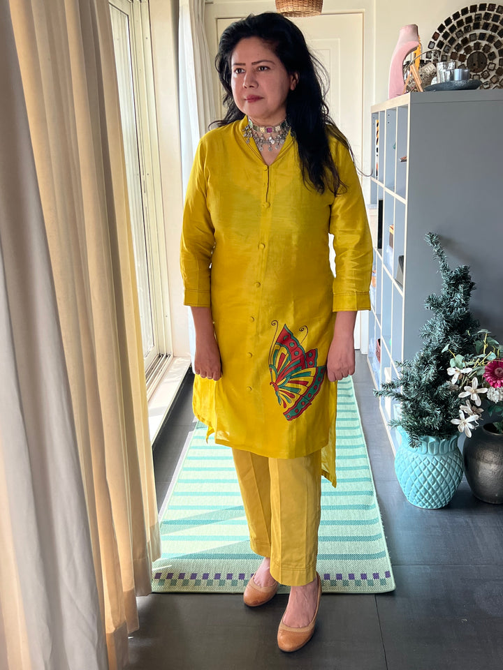 Beautiful Handpainted 925 Silver Choker Necklace