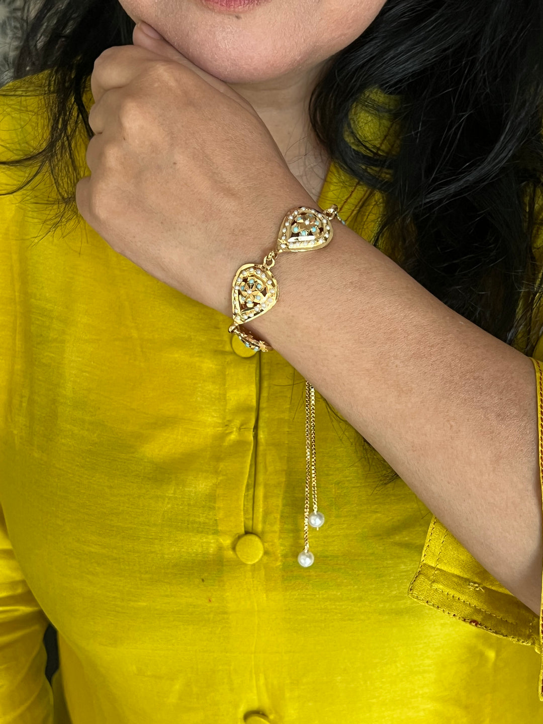 Beautiful Jadau Bracelet