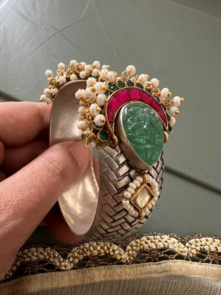 925 Silver Fusion Bangle | SHIVKA