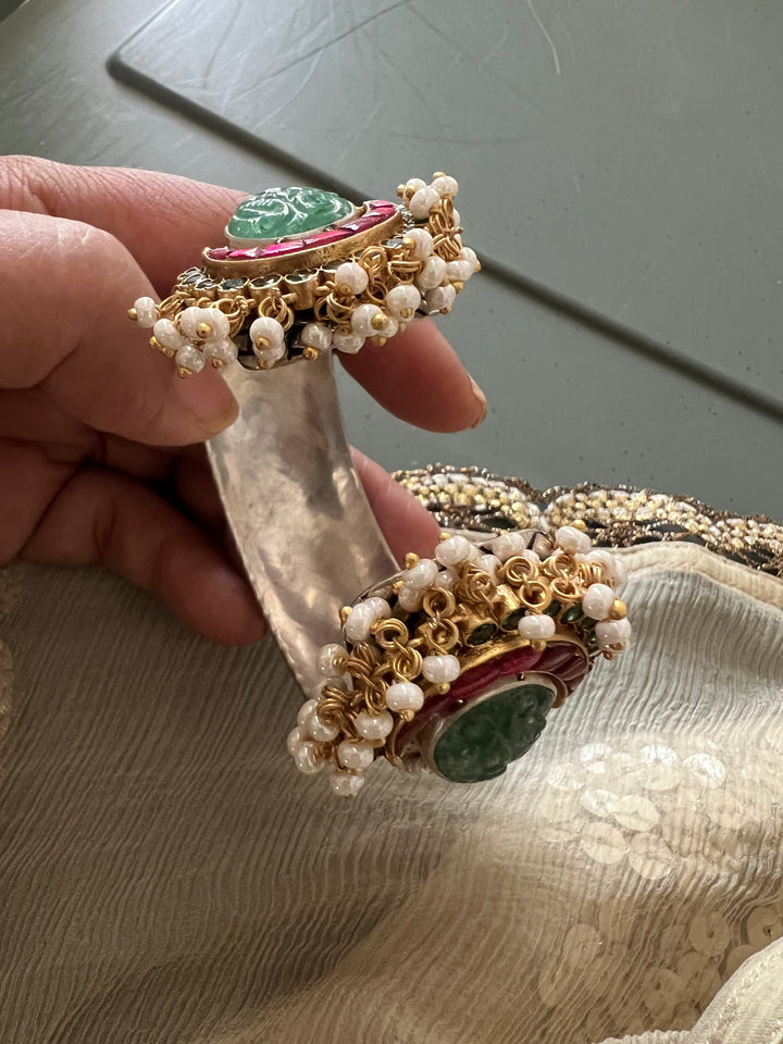 925 Silver Fusion Bangle | SHIVKA