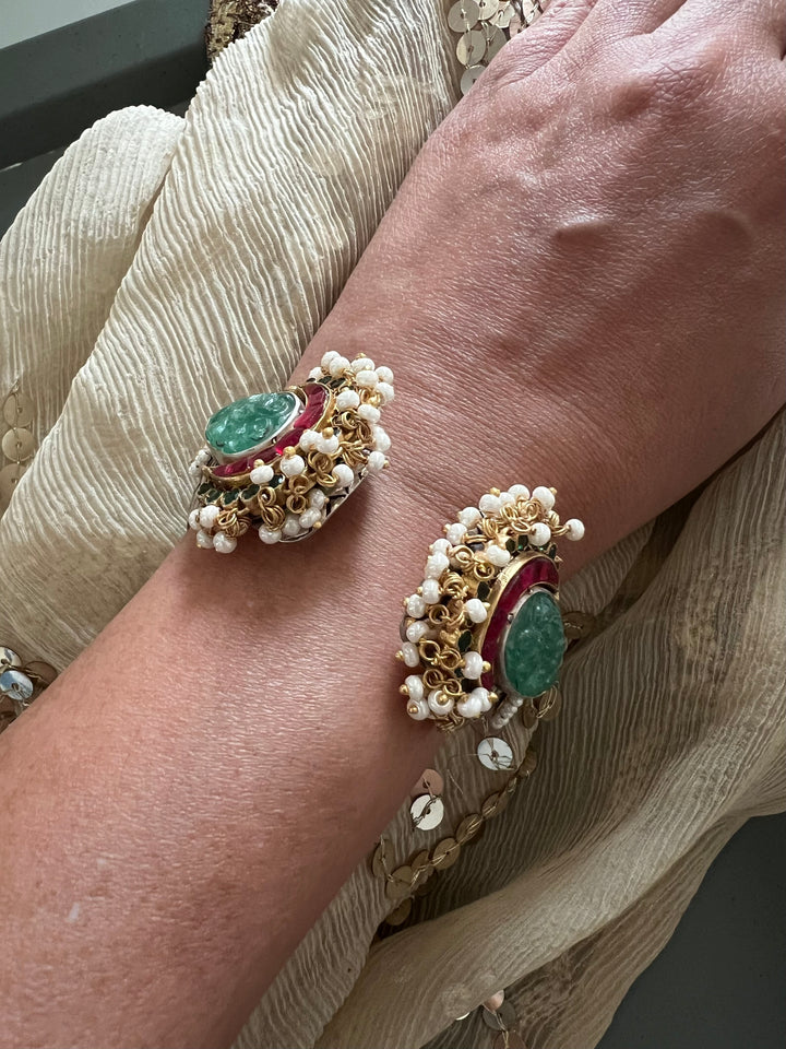 925 Silver Fusion Bangle | SHIVKA