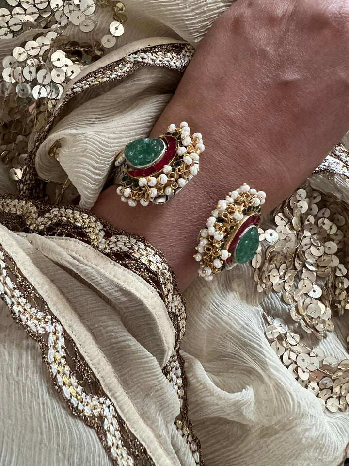 925 Silver Fusion Bangle | SHIVKA