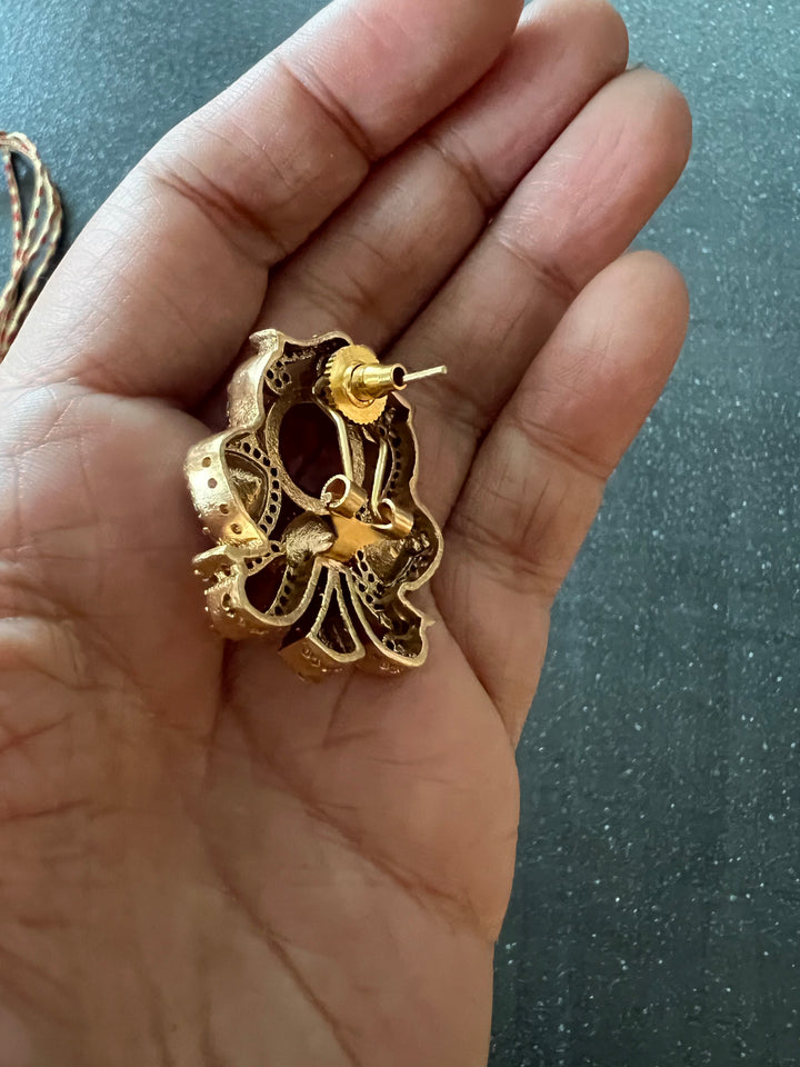 Victorian Kundan Choker with Studs