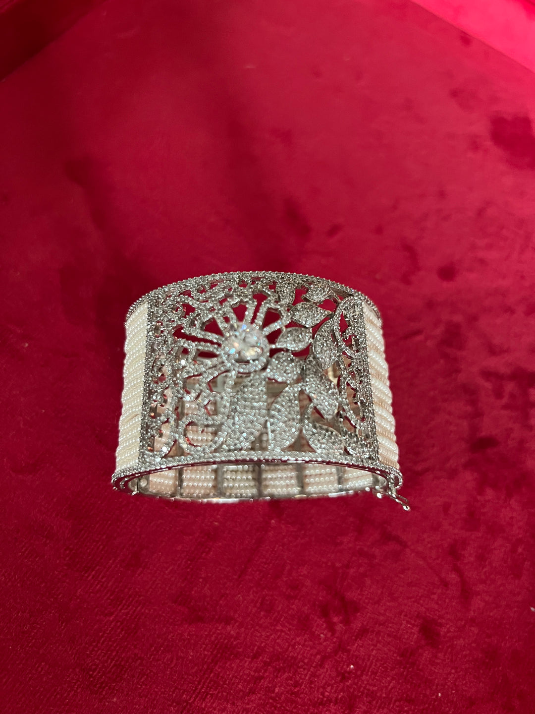 SHIVKA Pearl CZ Bracelet