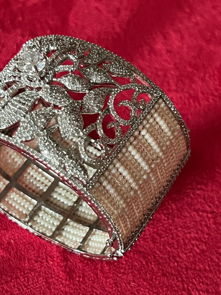 SHIVKA Pearl CZ Bracelet