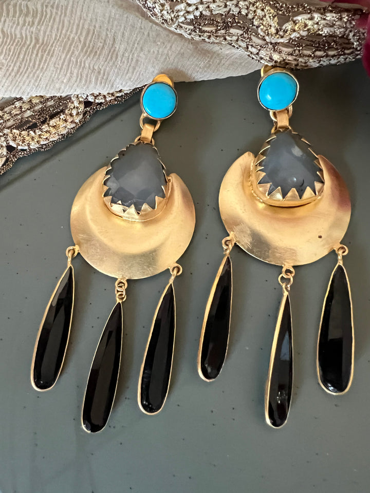 Designer Gemstone Earrings