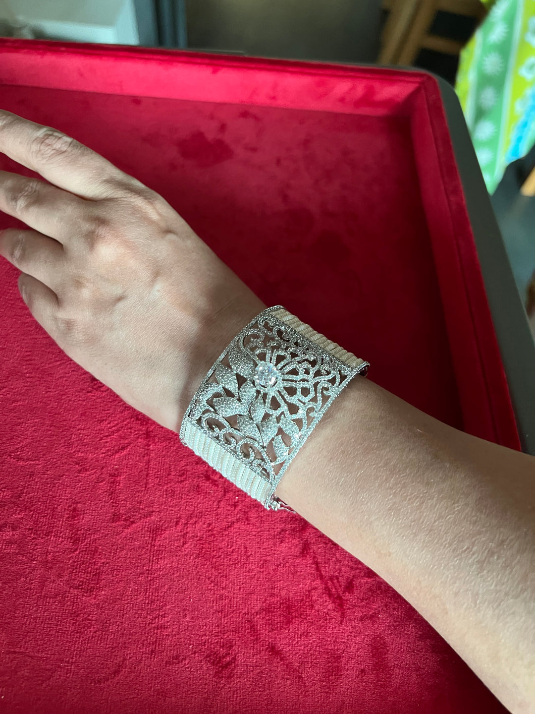 SHIVKA Pearl CZ Bracelet