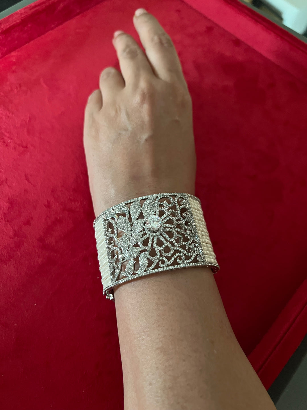 SHIVKA Pearl CZ Bracelet