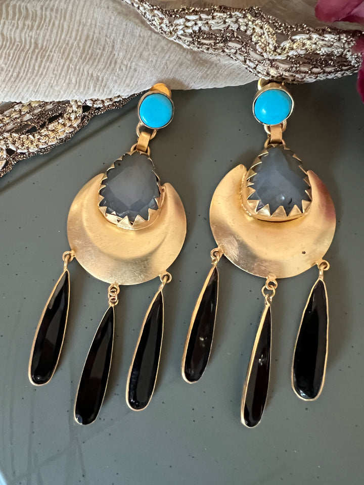 Designer Gemstone Earrings