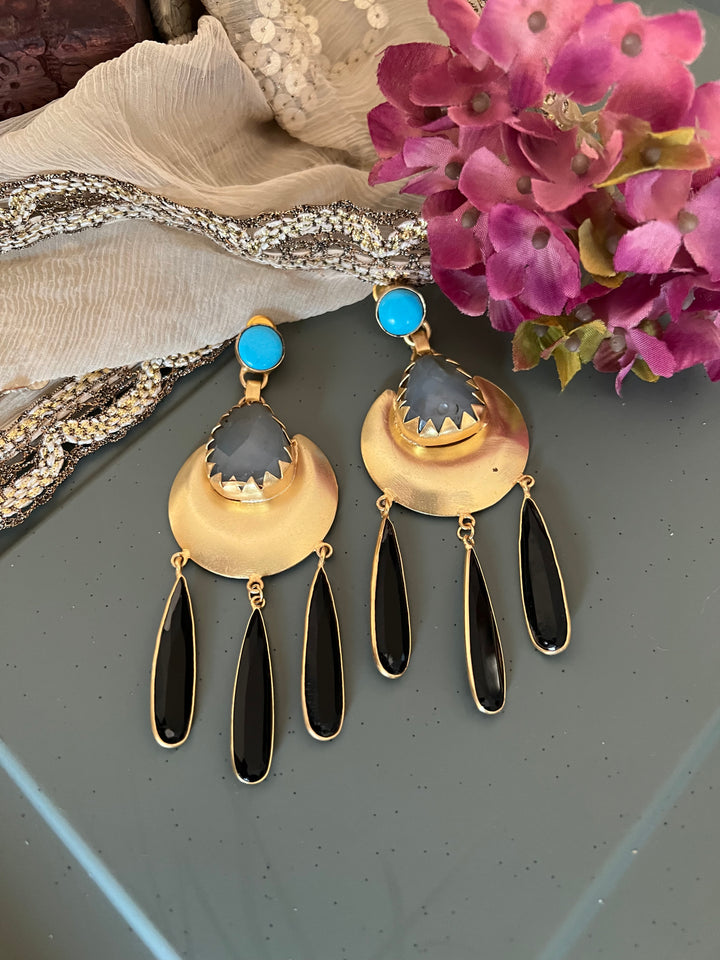 Designer Gemstone Earrings