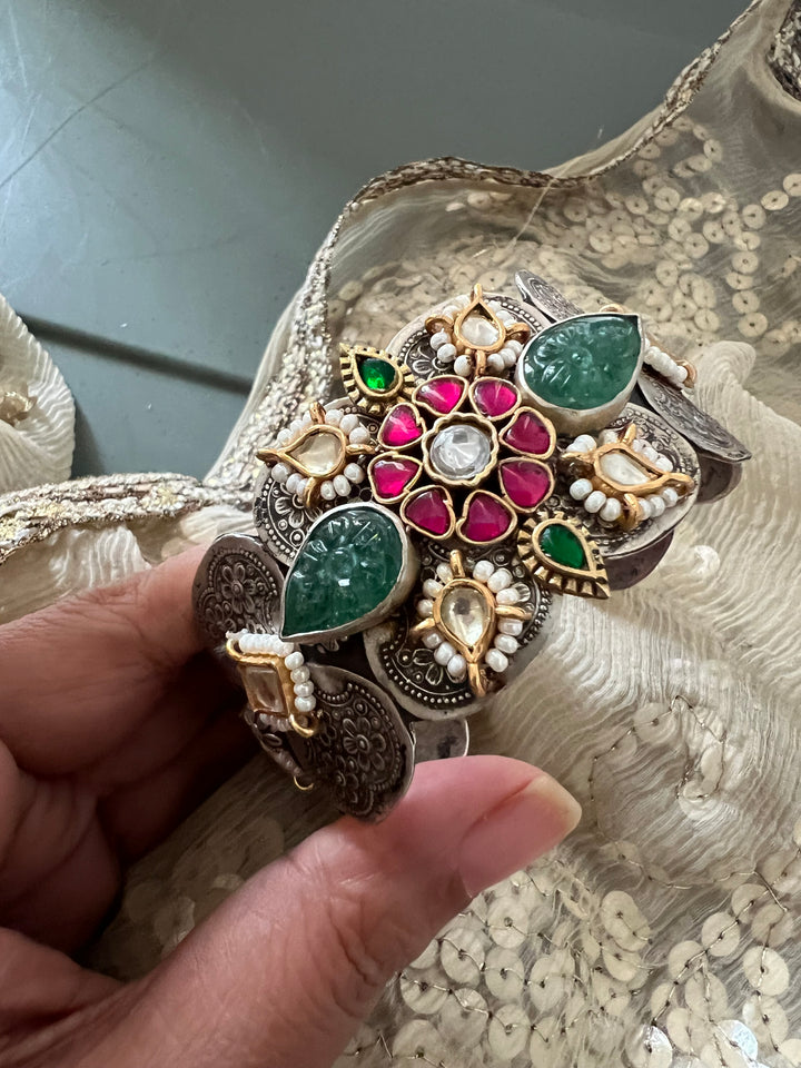 925 Silver Fusion Cuff | SHIVKA