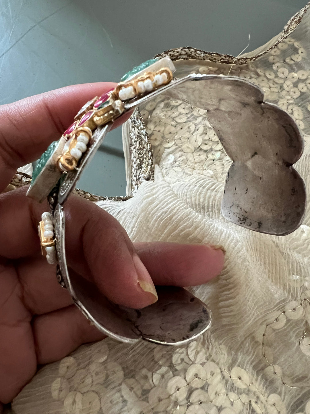 925 Silver Fusion Cuff | SHIVKA