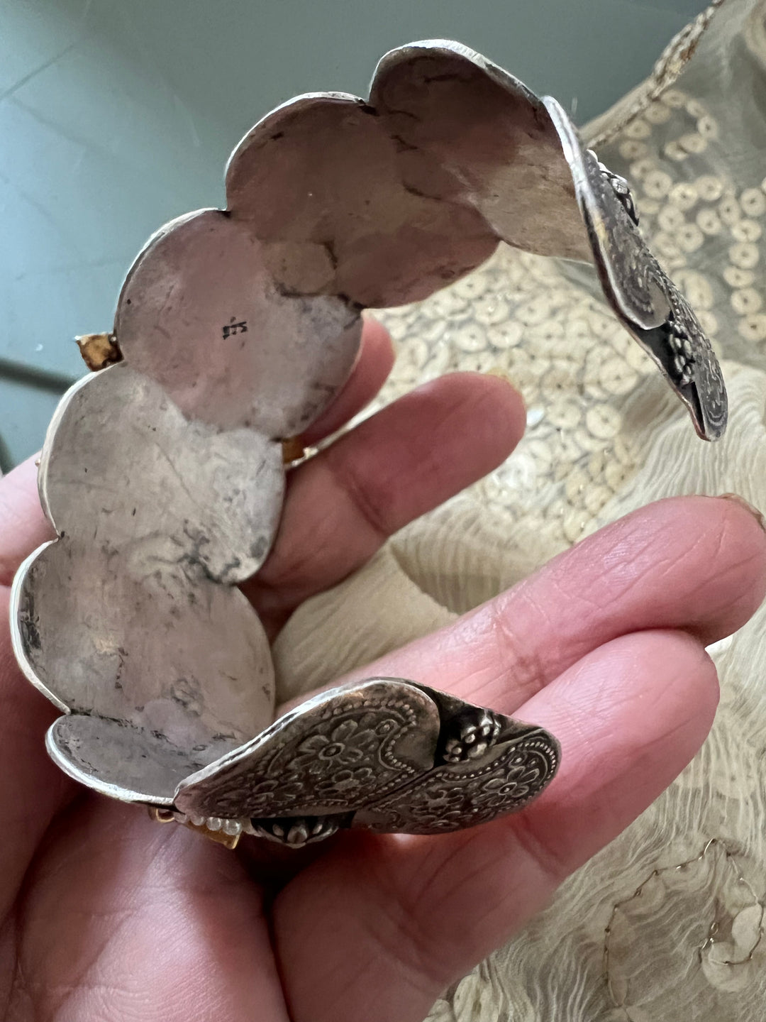 925 Silver Fusion Cuff | SHIVKA