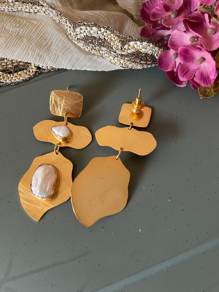 Textured Baroque Danglers