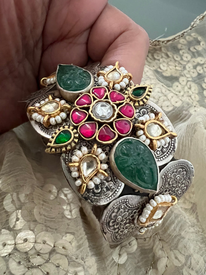 925 Silver Fusion Cuff | SHIVKA