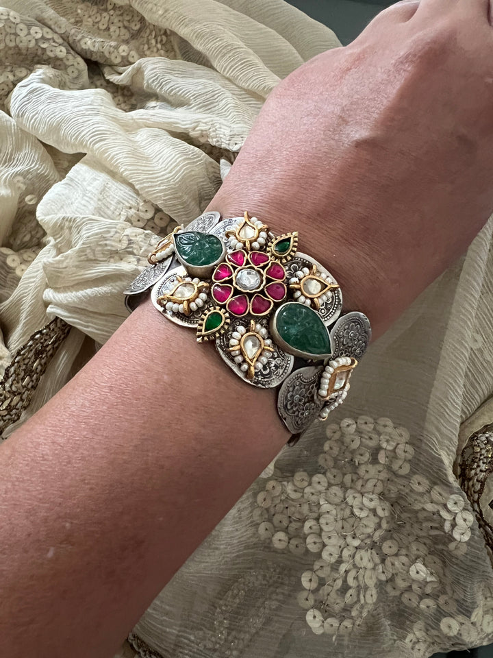 925 Silver Fusion Cuff | SHIVKA