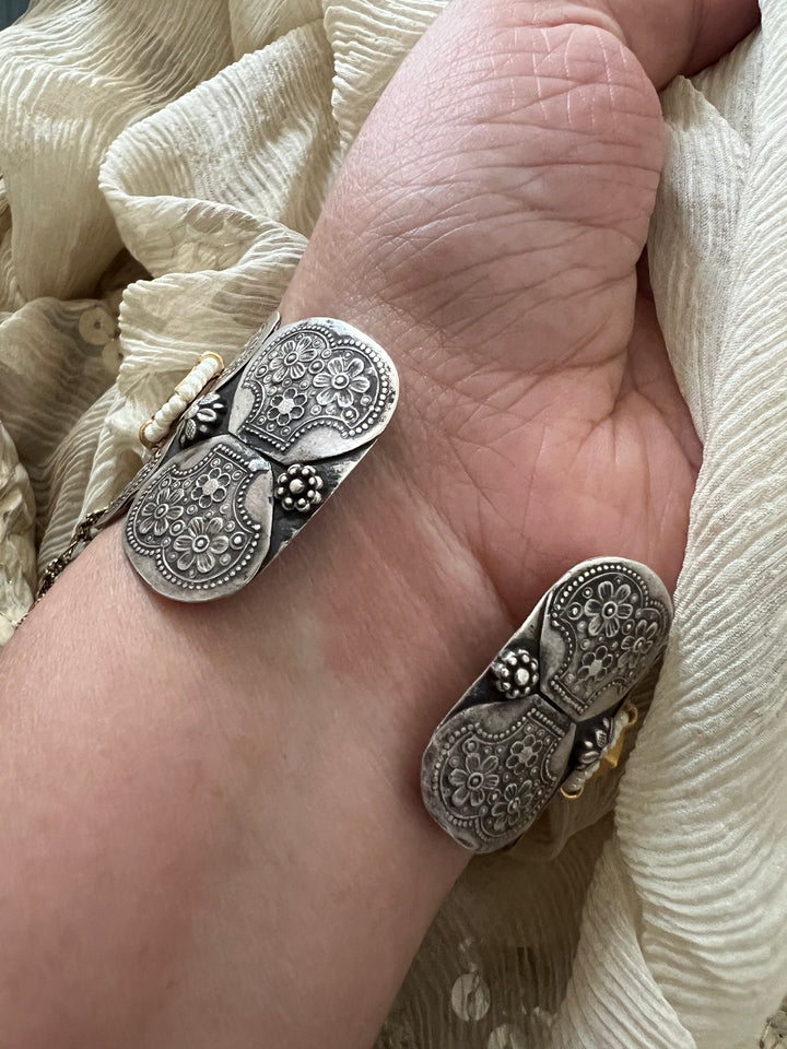 925 Silver Fusion Cuff | SHIVKA