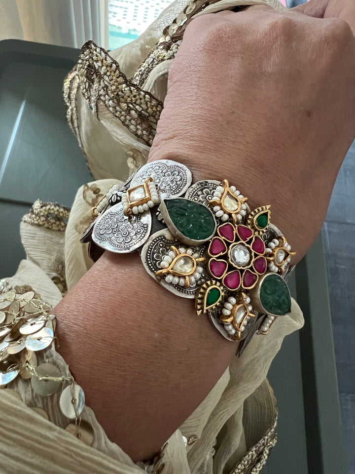 925 Silver Fusion Cuff | SHIVKA