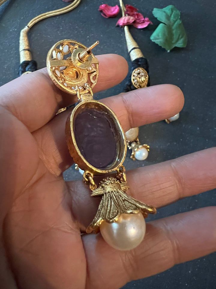 Shivka Fusion Necklace with Earrings