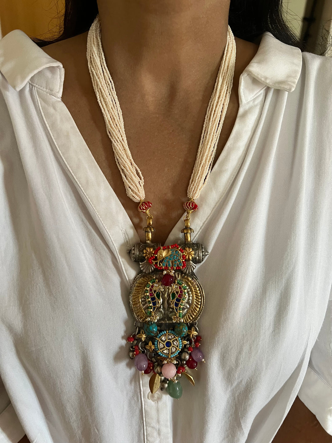 Exquisite Pendant Necklace Set - A Masterpiece of Elegance