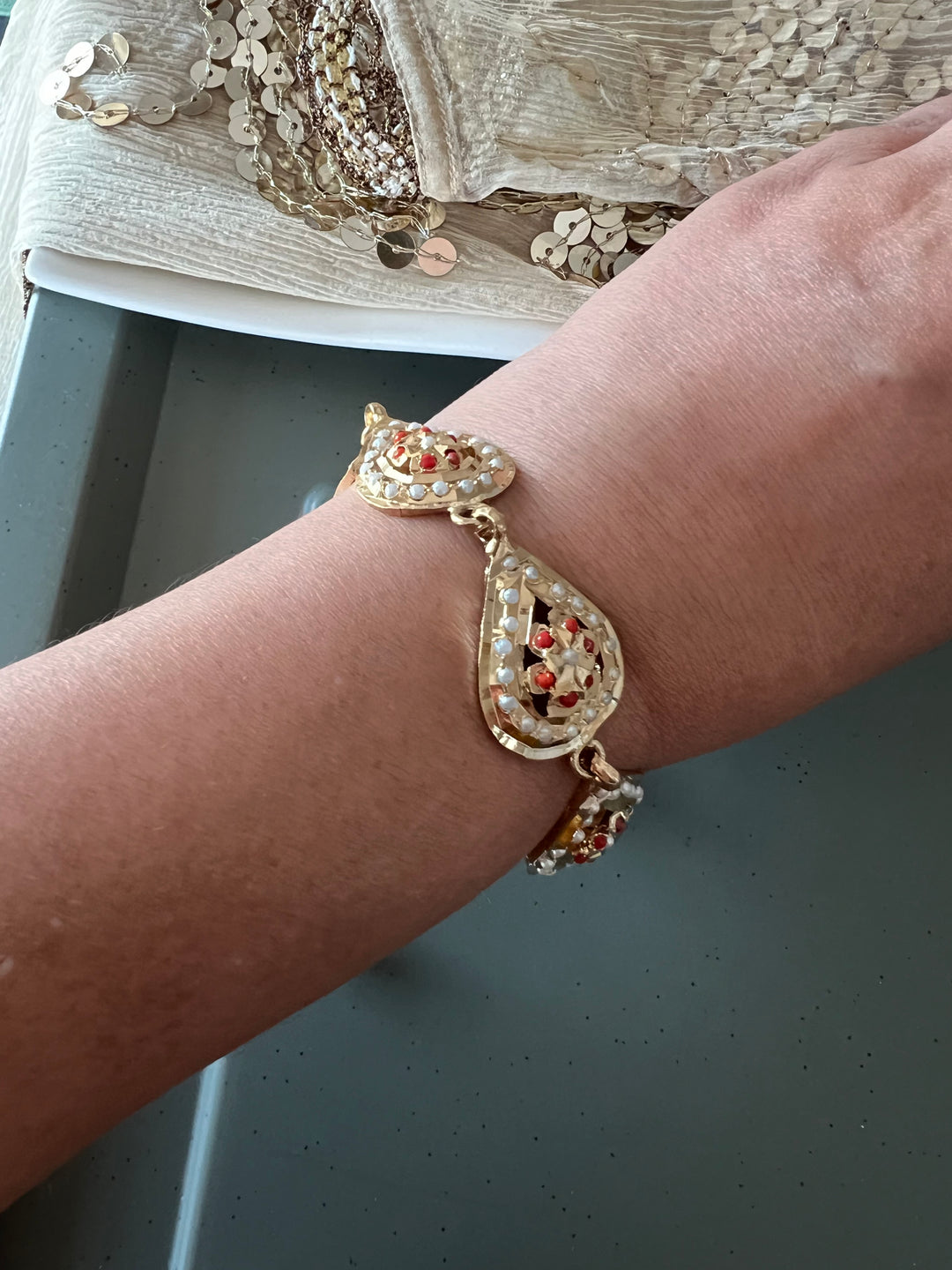 Beautiful Jadau Bracelet