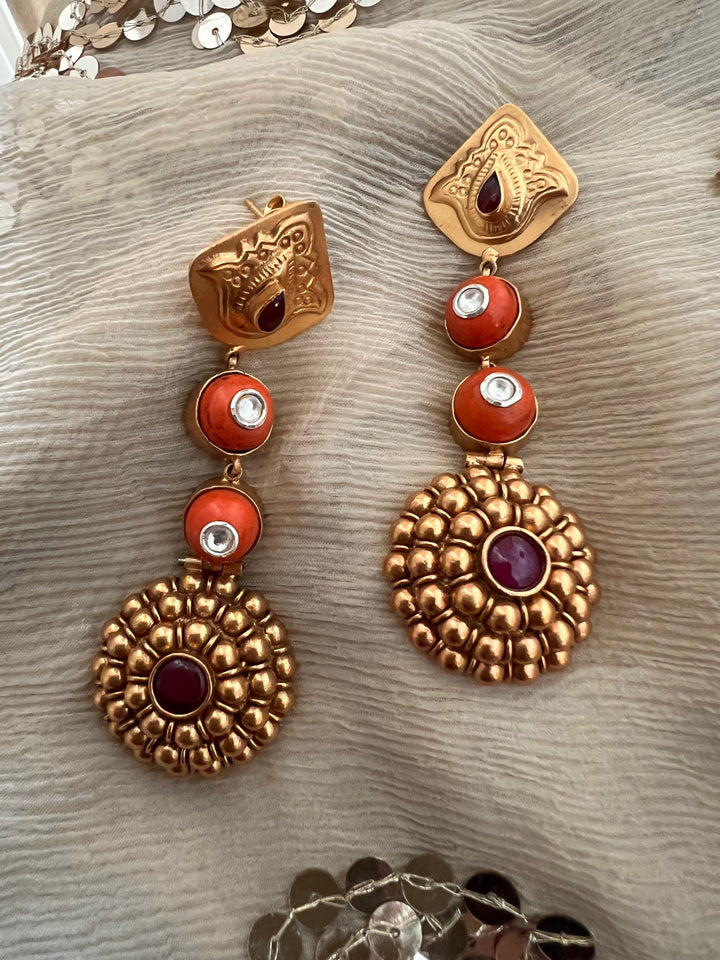 Blaze Drop Earrings | 925 Silver Earrings